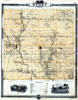 Story County, Iowa 1875 State Atlas